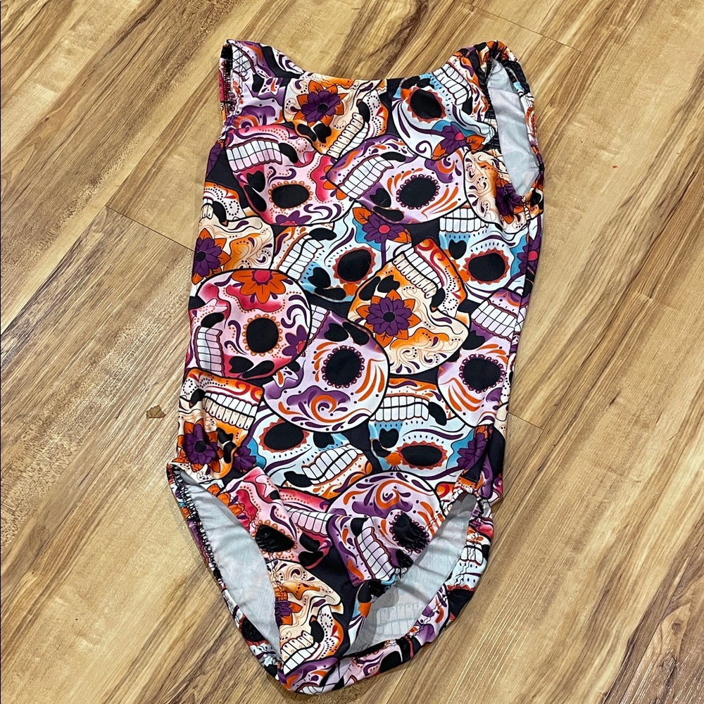 Sugar Skull Leotard